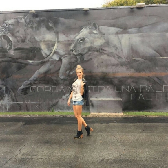 Black leather Allsaints Lacote Boots - Picture 2 of 8